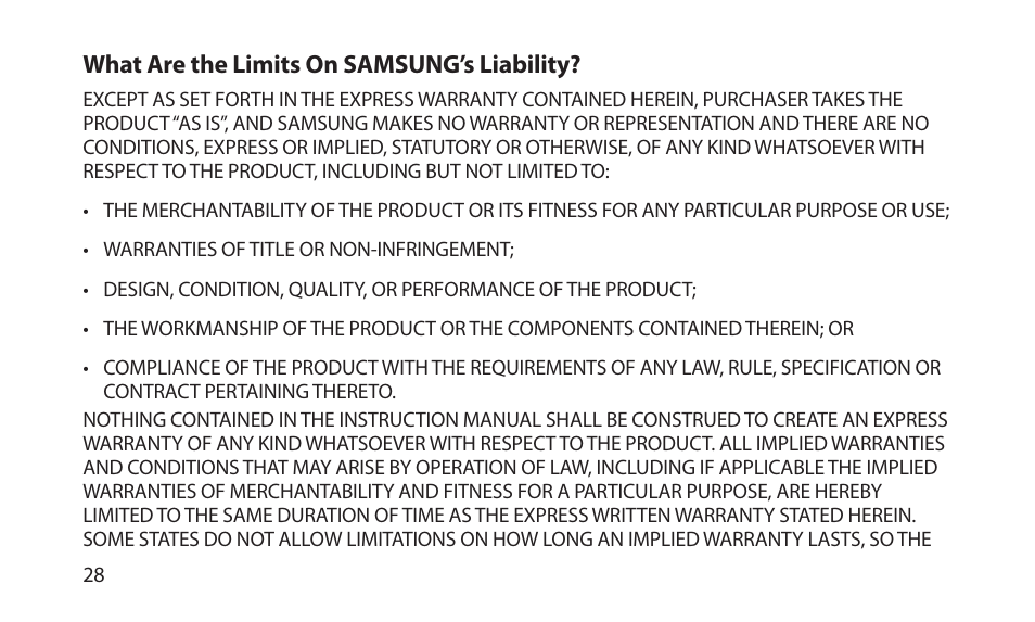 Samsung BHM1200NBACSTA User Manual | Page 30 / 67