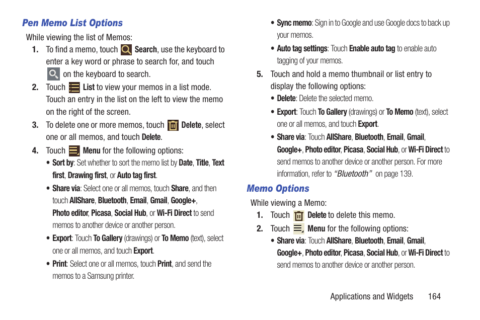 Samsung GT-P7310MAEXAR User Manual | Page 169 / 264