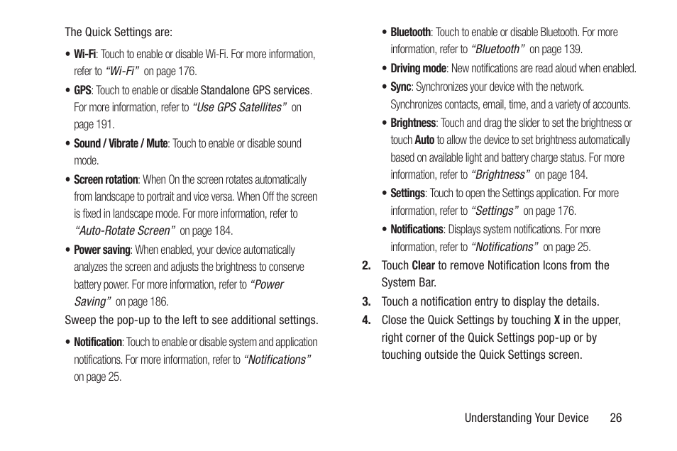 Samsung GT-P7310MAEXAR User Manual | Page 31 / 264