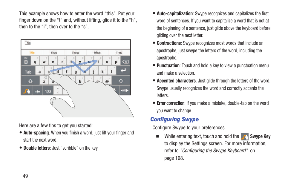 Samsung GT-P7310MAEXAR User Manual | Page 54 / 264