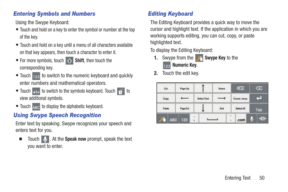 Samsung GT-P7310MAEXAR User Manual | Page 55 / 264