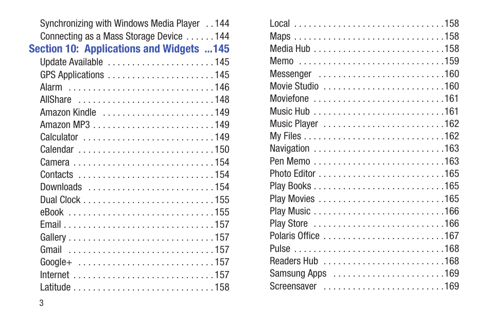 Samsung GT-P7310MAEXAR User Manual | Page 8 / 264