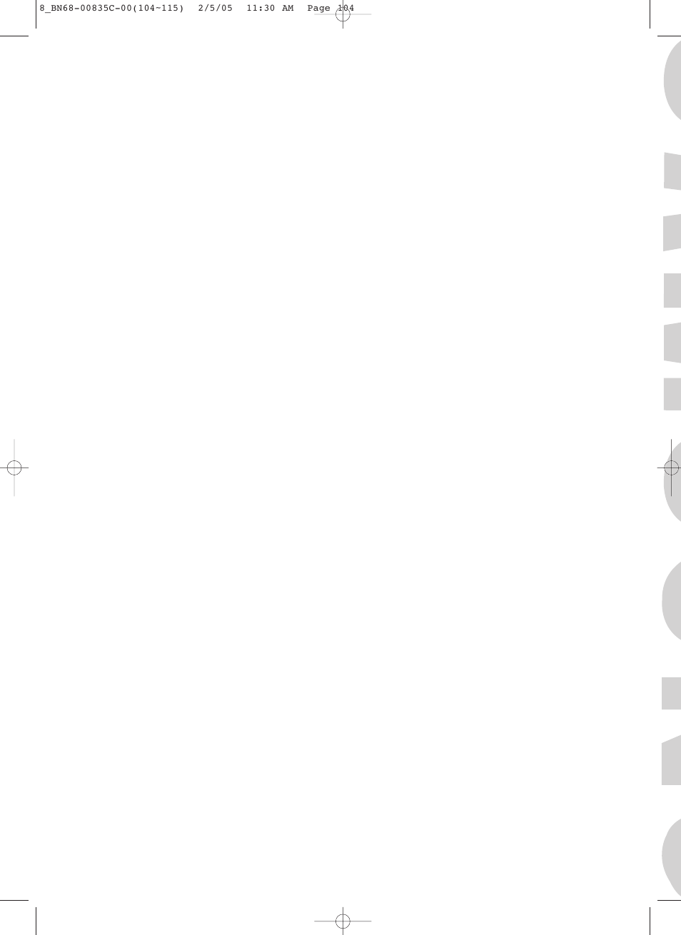 Samsung SPR4232X-XAC User Manual | Page 104 / 144