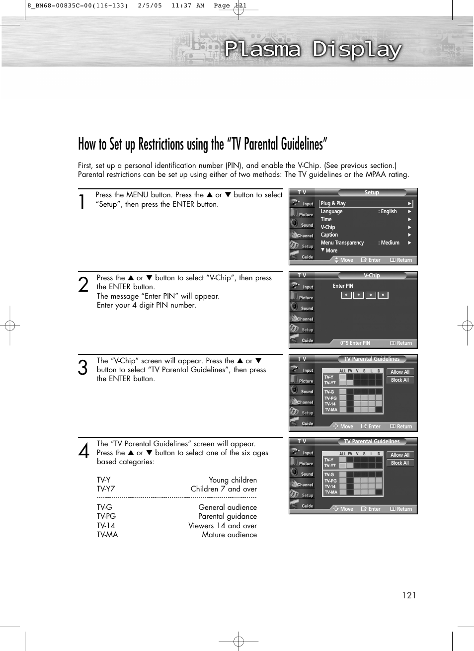 Samsung SPR4232X-XAC User Manual | Page 121 / 144