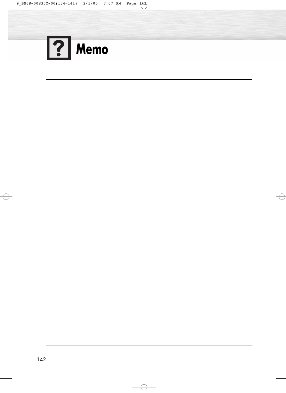 Samsung SPR4232X-XAC User Manual | Page 142 / 144
