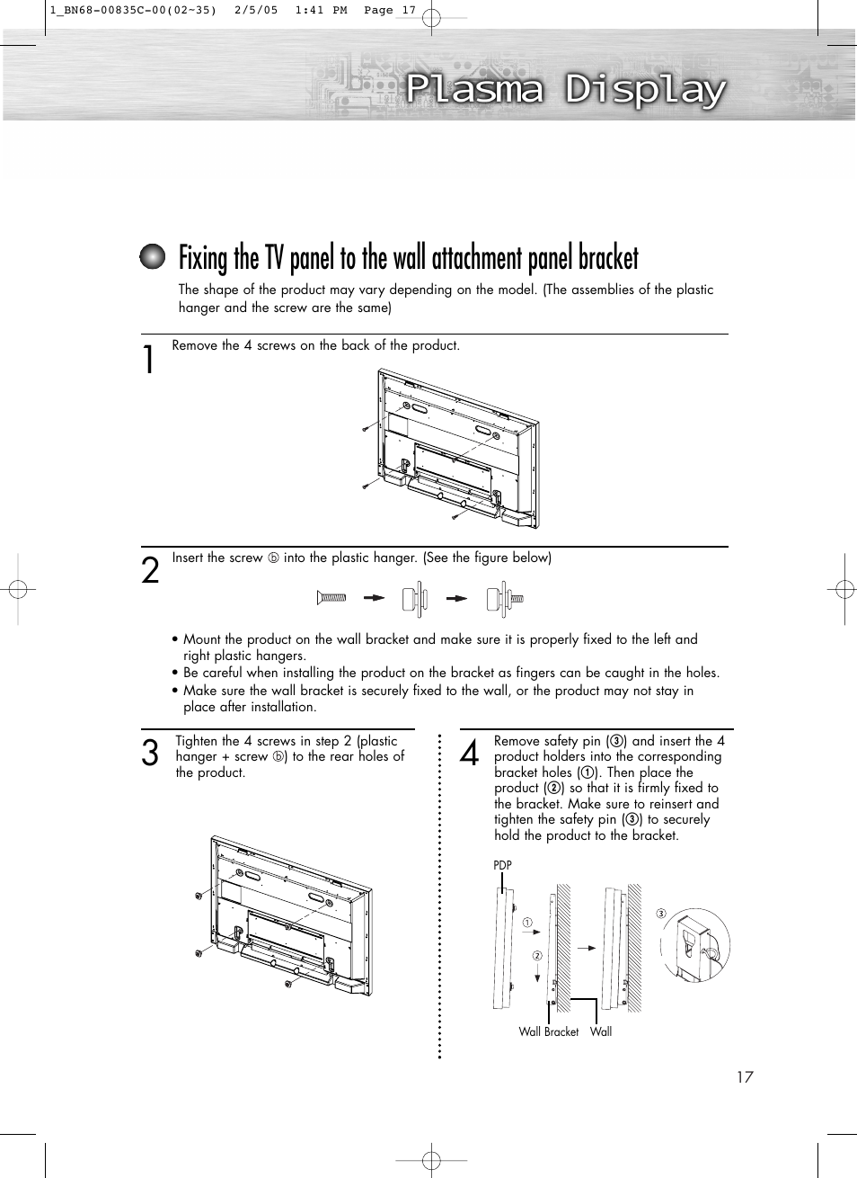 Samsung SPR4232X-XAC User Manual | Page 17 / 144