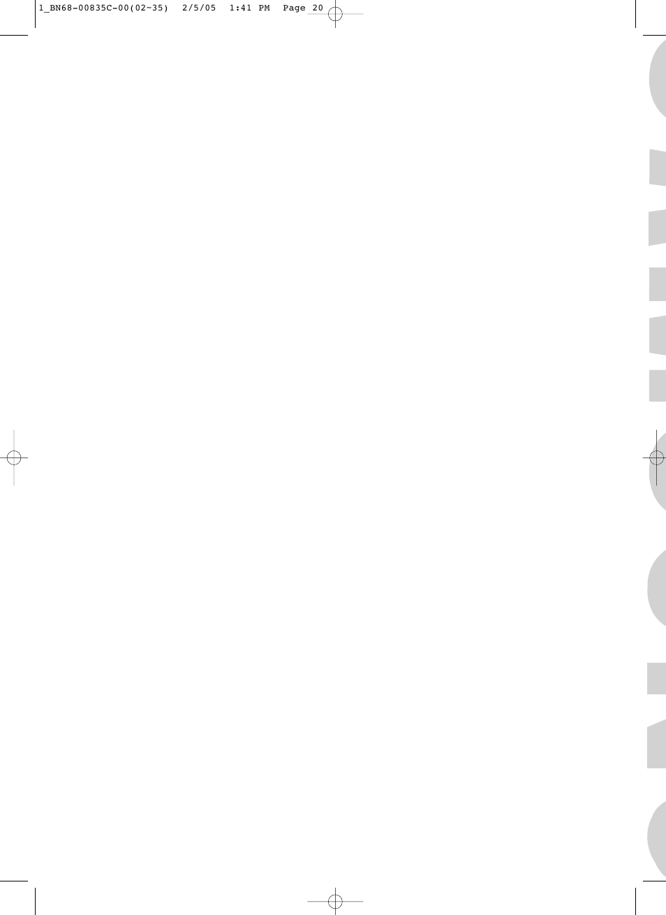 Samsung SPR4232X-XAC User Manual | Page 20 / 144
