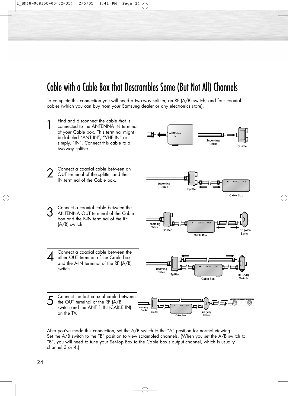 Samsung SPR4232X-XAC User Manual | Page 24 / 144