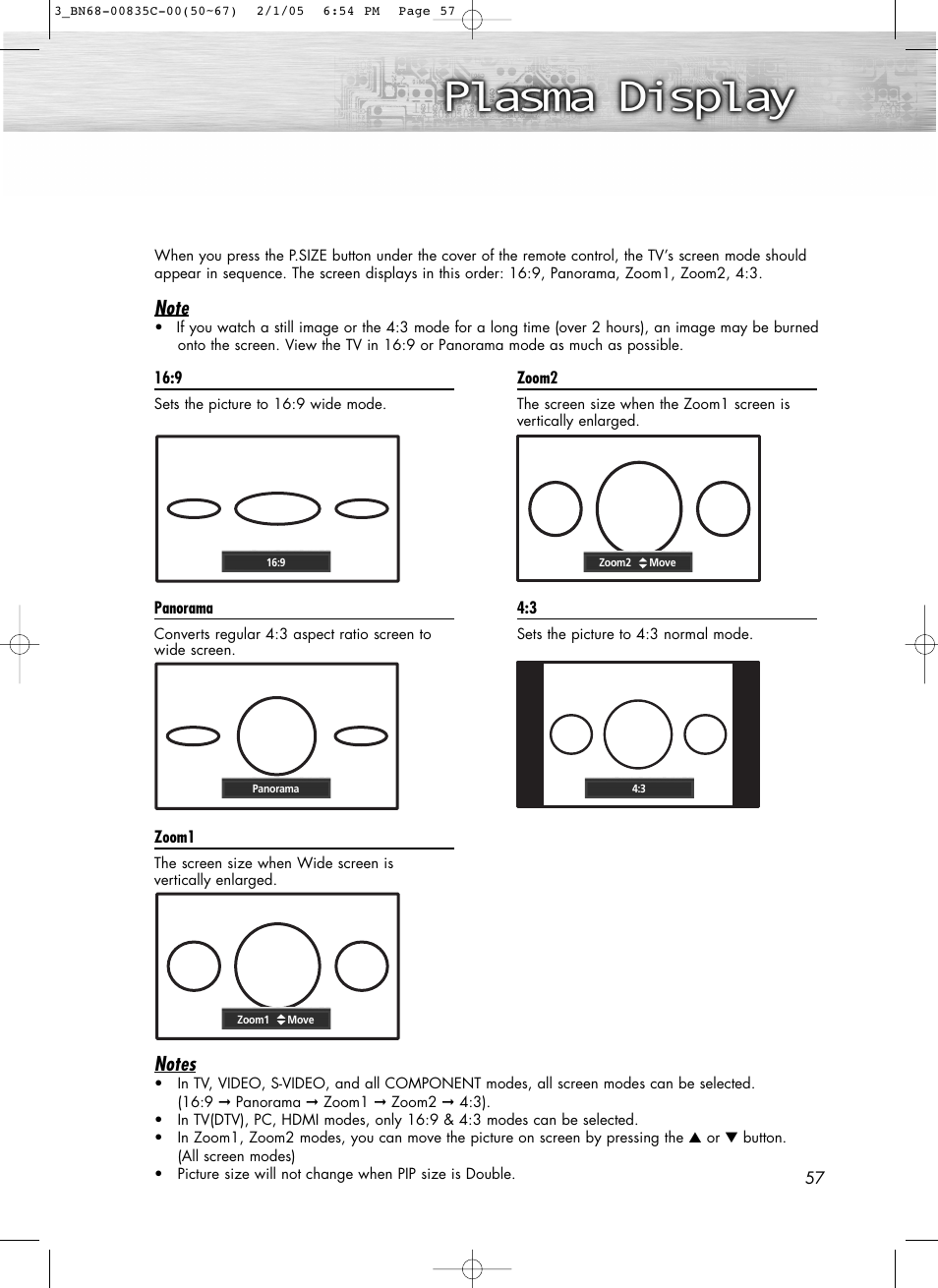 Samsung SPR4232X-XAC User Manual | Page 57 / 144