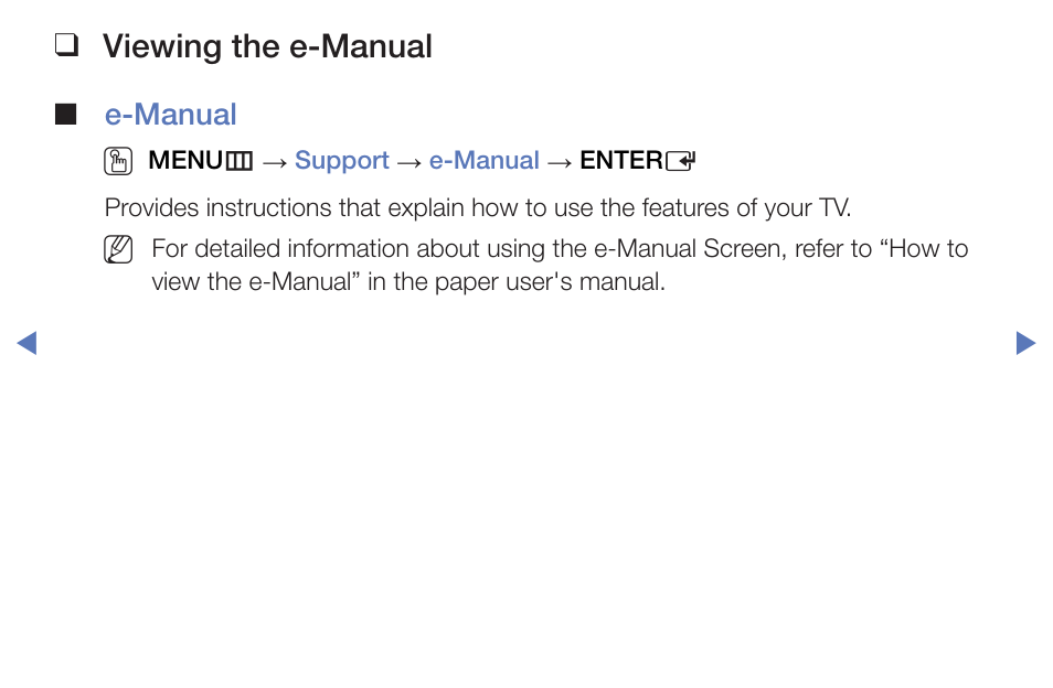 Viewing the e-manual | Samsung PN51F5300BFXZA User Manual | Page 117 / 129