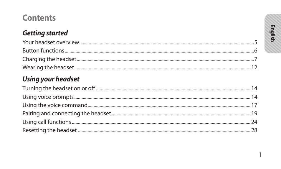 Samsung BHM7000NBACSTA User Manual | Page 3 / 86