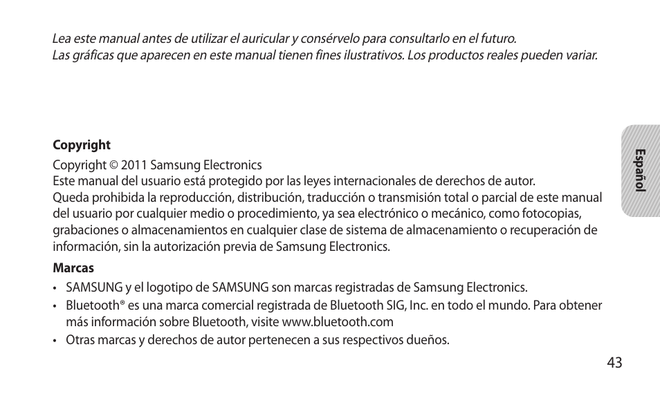 Samsung BHM7000NBACSTA User Manual | Page 45 / 86