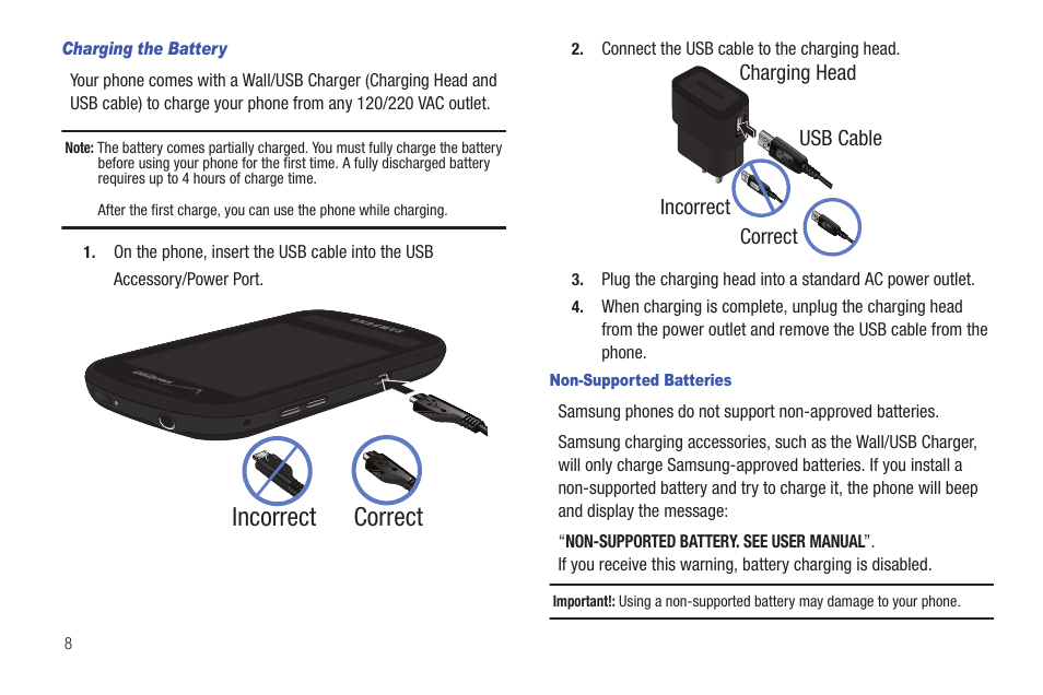 Correct incorrect | Samsung SCH-I400ZKOVZW User Manual | Page 14 / 183