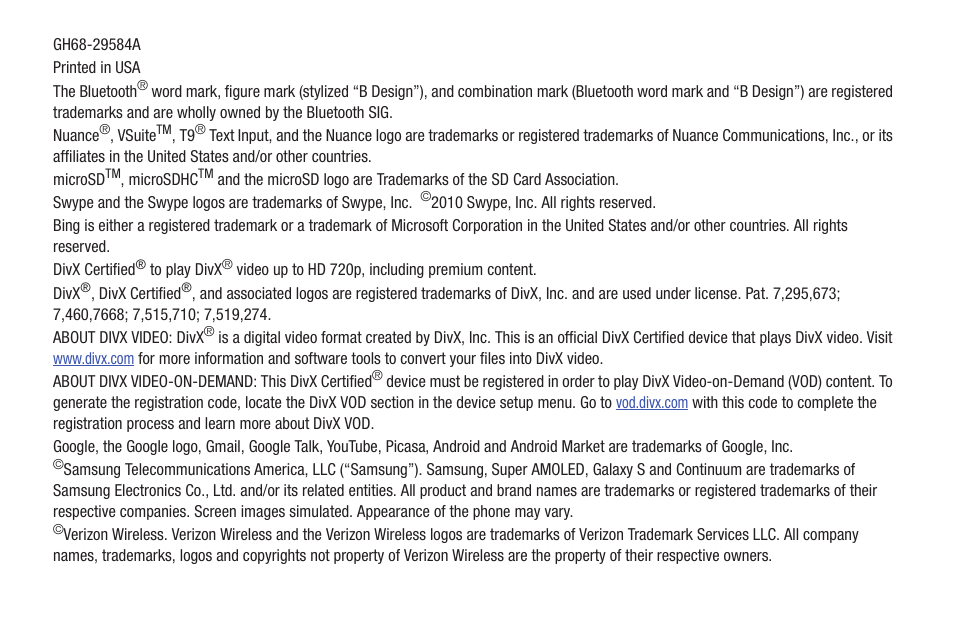 Samsung SCH-I400ZKOVZW User Manual | Page 5 / 183