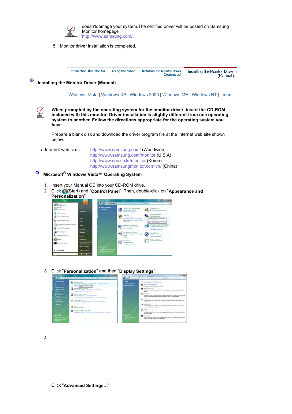 Samsung LS22WJWCBUXAA User Manual | Page 19 / 48