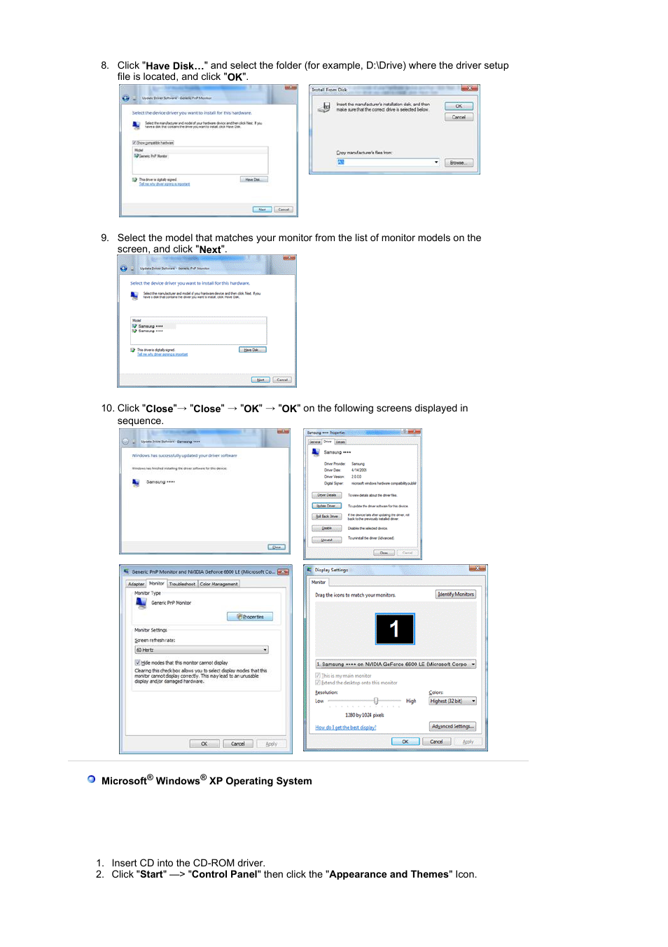 Samsung LS22WJWCBUXAA User Manual | Page 21 / 48