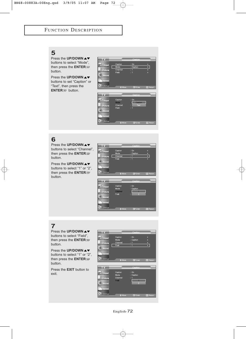 Samsung LNR237WX-XAP User Manual | Page 77 / 88