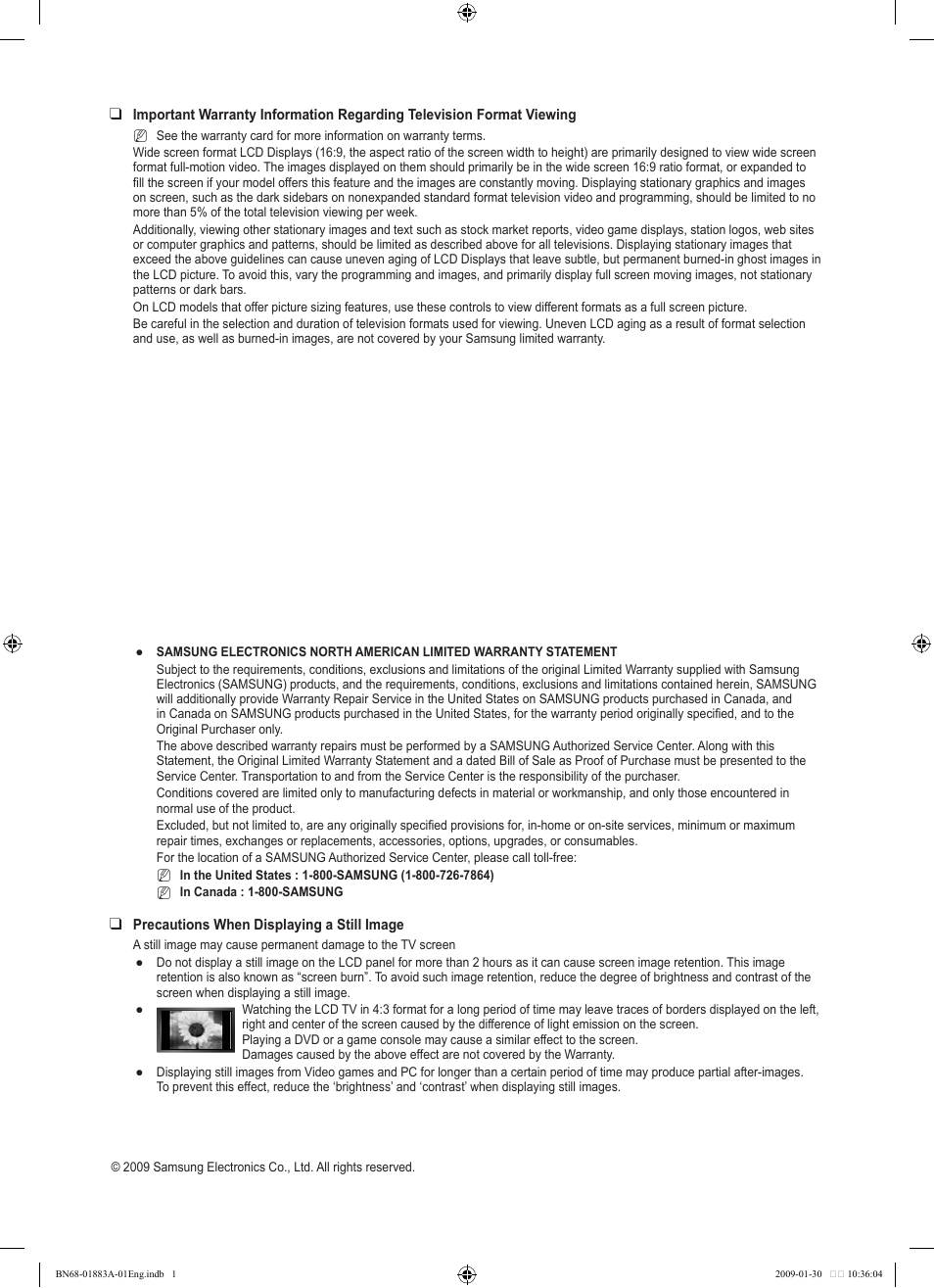 Samsung LN52B530P7FXZA User Manual | Page 2 / 101