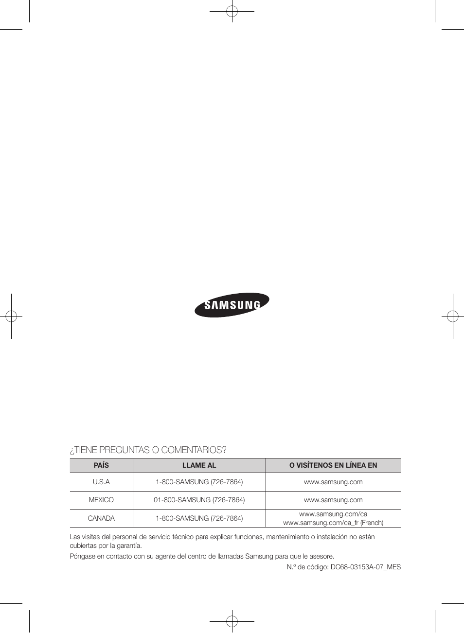 Tiene preguntas o comentarios | Samsung WF457ARGSGR-AA User Manual | Page 228 / 228
