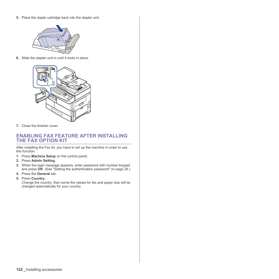 Feature. (see | Samsung SCX-6555N-XBG User Manual | Page 122 / 187