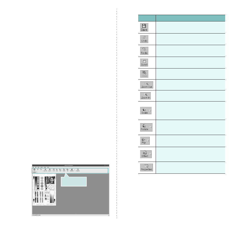 Using the image manager | Samsung SCX-6555N-XBG User Manual | Page 178 / 187