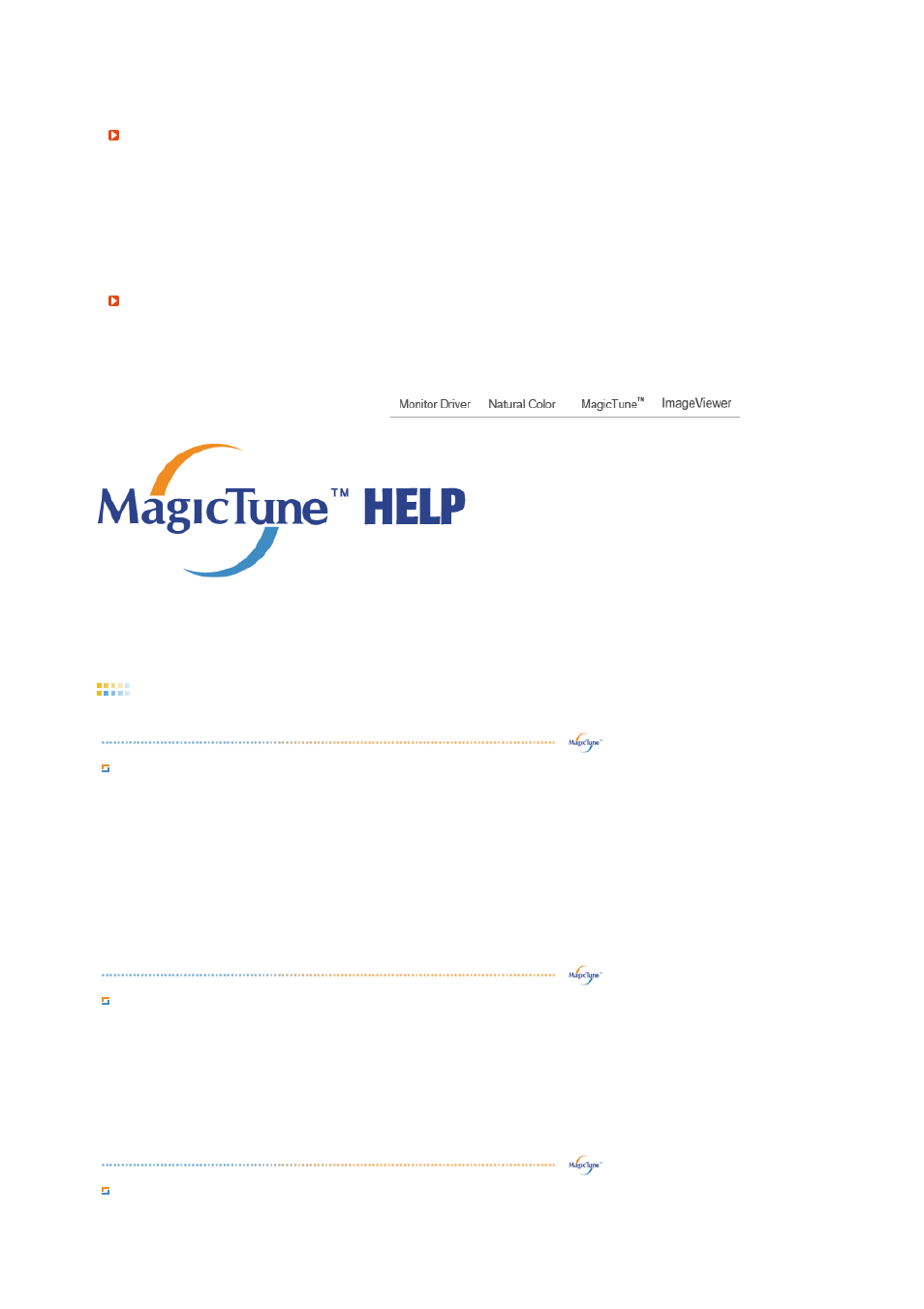 Magictune, Overview | Samsung LS19MEPSFV-XAA User Manual | Page 24 / 62