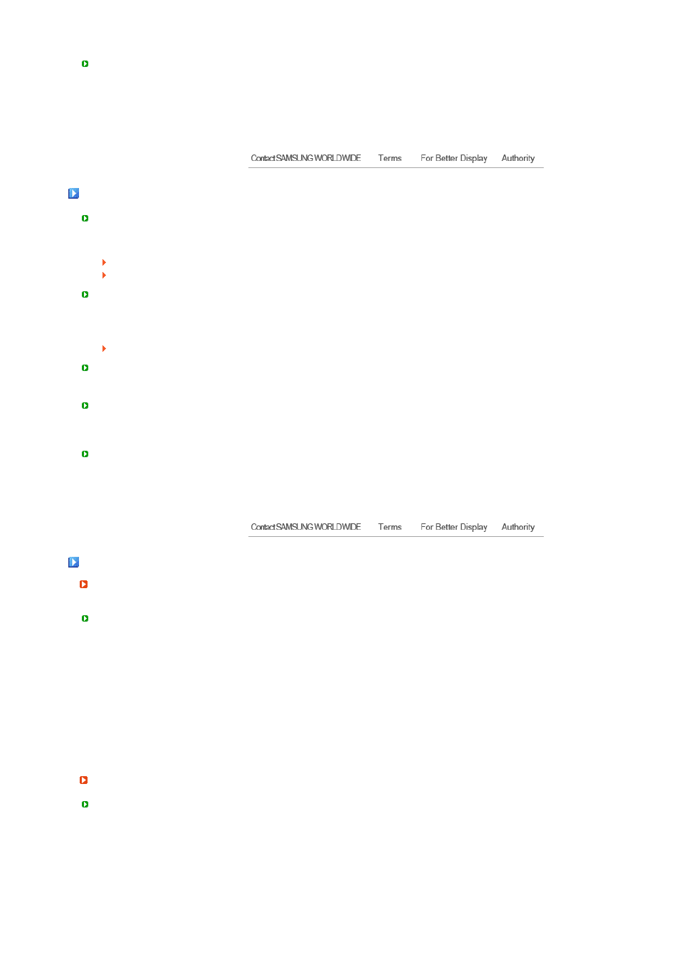 For better display, Authority | Samsung LS19MEPSFV-XAA User Manual | Page 61 / 62
