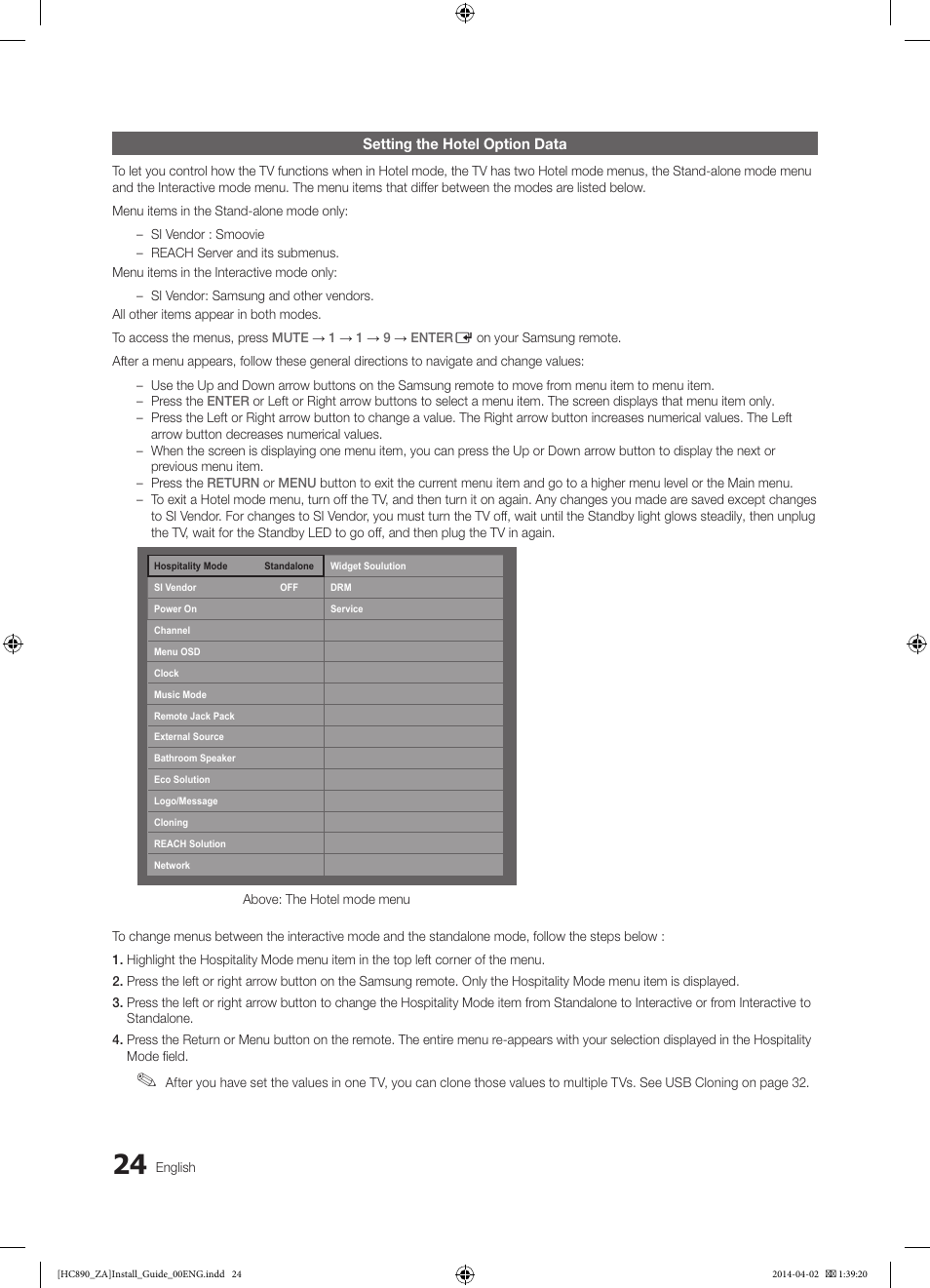 Samsung HG55NC890XFXZA User Manual | Page 24 / 54