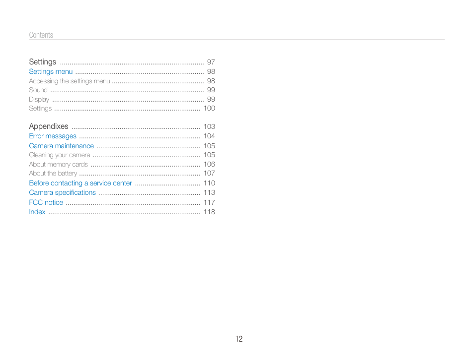Samsung EC-ST100ZBPBPA User Manual | Page 13 / 122