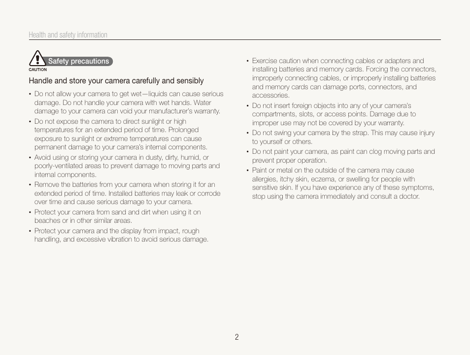 Samsung EC-ST100ZBPBPA User Manual | Page 3 / 122