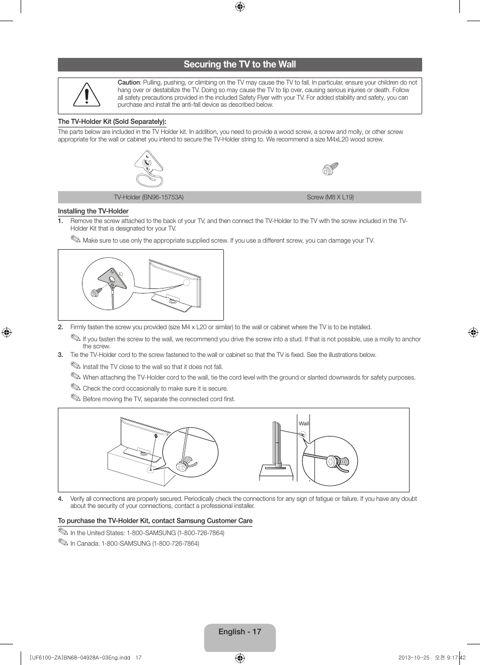 Samsung UN50F6100AFXZA User Manual | Page 17 / 22