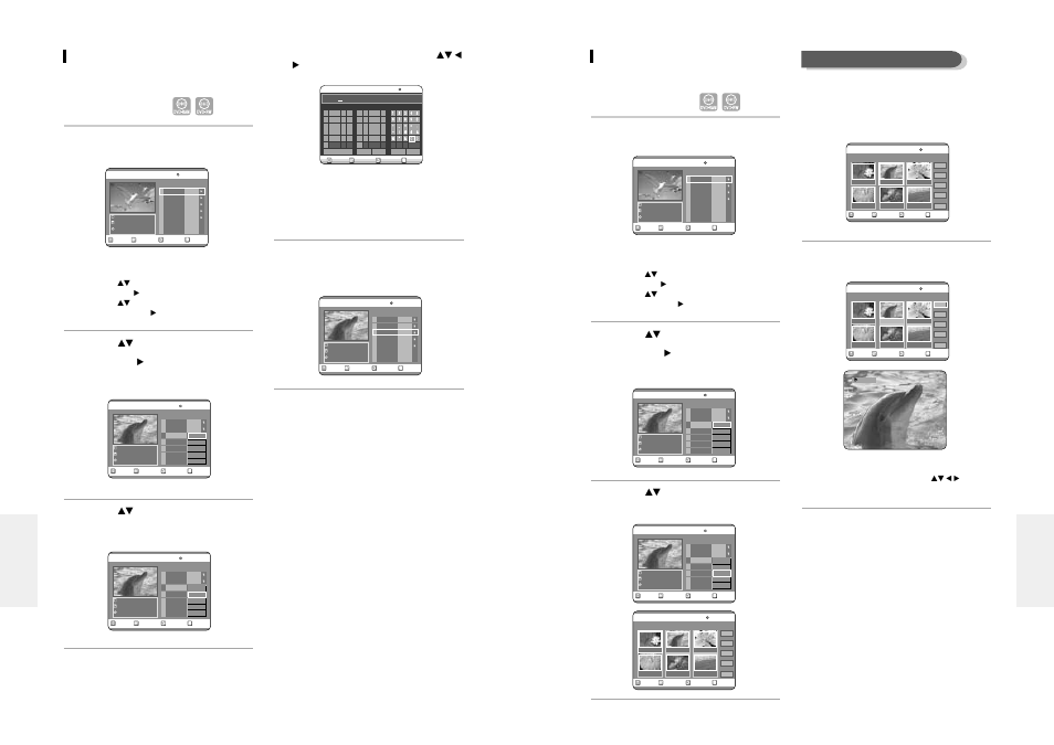 Editing a scene for the playlist, Renaming a playlist entry, Playing a selected scene | English, Press the play list button, Using the menu button, Press the enter button, Editing e diting | Samsung DVD-R100-XAX User Manual | Page 41 / 49