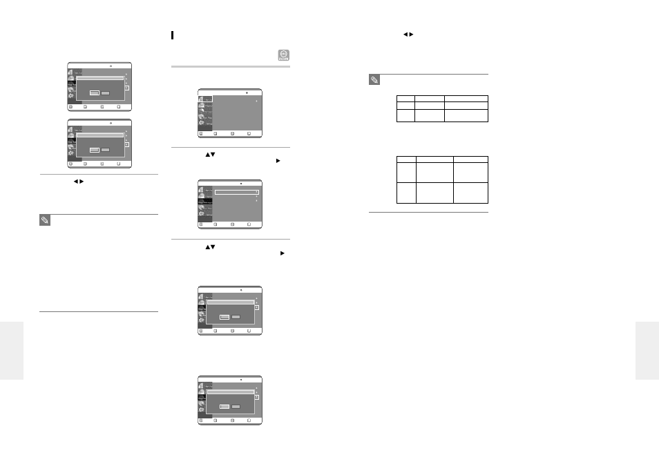 Unfinalizing a disc (v/vr mode), English, Press the menu button with the disc stopped | Editing e diting | Samsung DVD-R100-XAX User Manual | Page 46 / 49