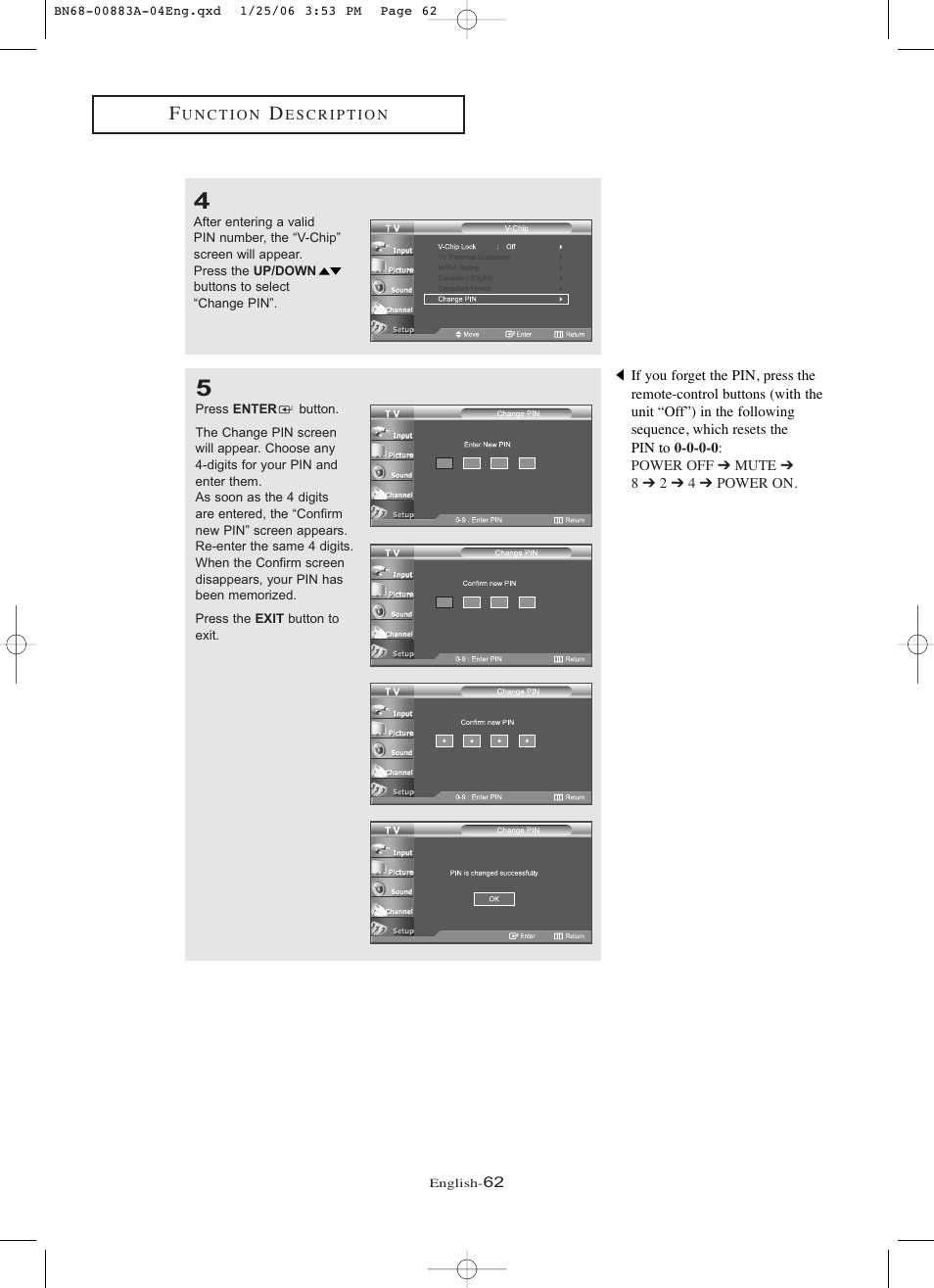 Samsung LNR328WX-XAA User Manual | Page 67 / 88