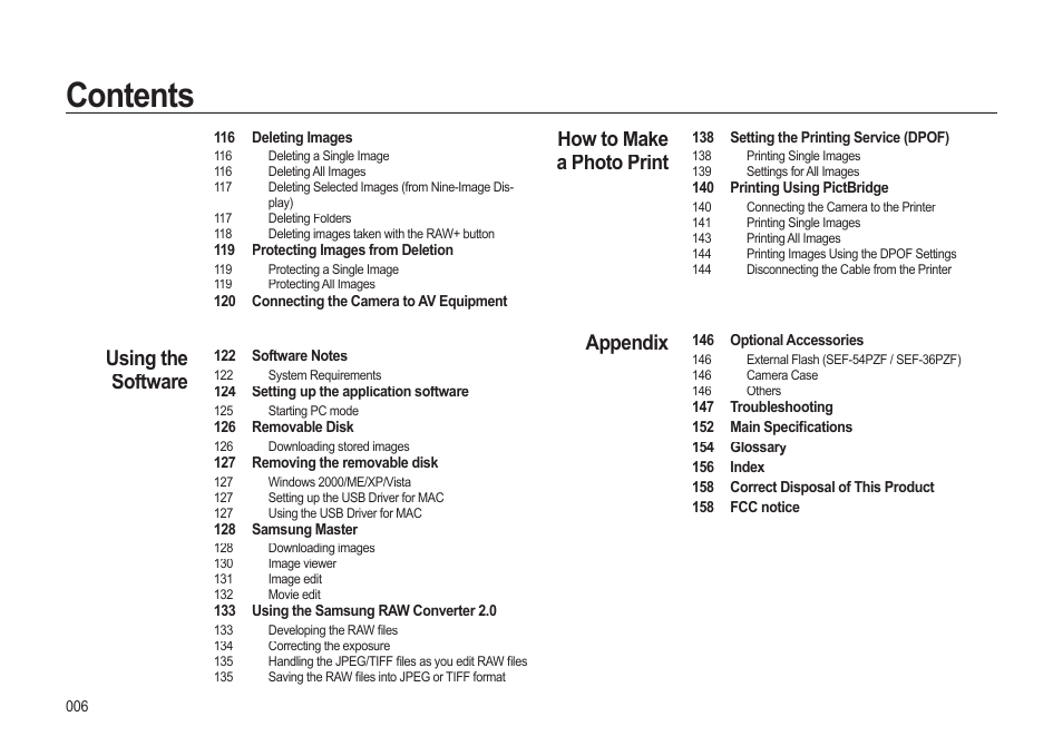 Samsung ER-GX20ZBBB-E1 User Manual | Page 7 / 163