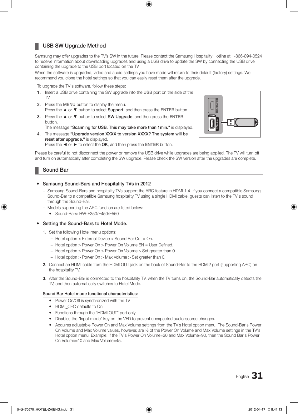 Samsung HG32NA470PFXZA User Manual | Page 31 / 43