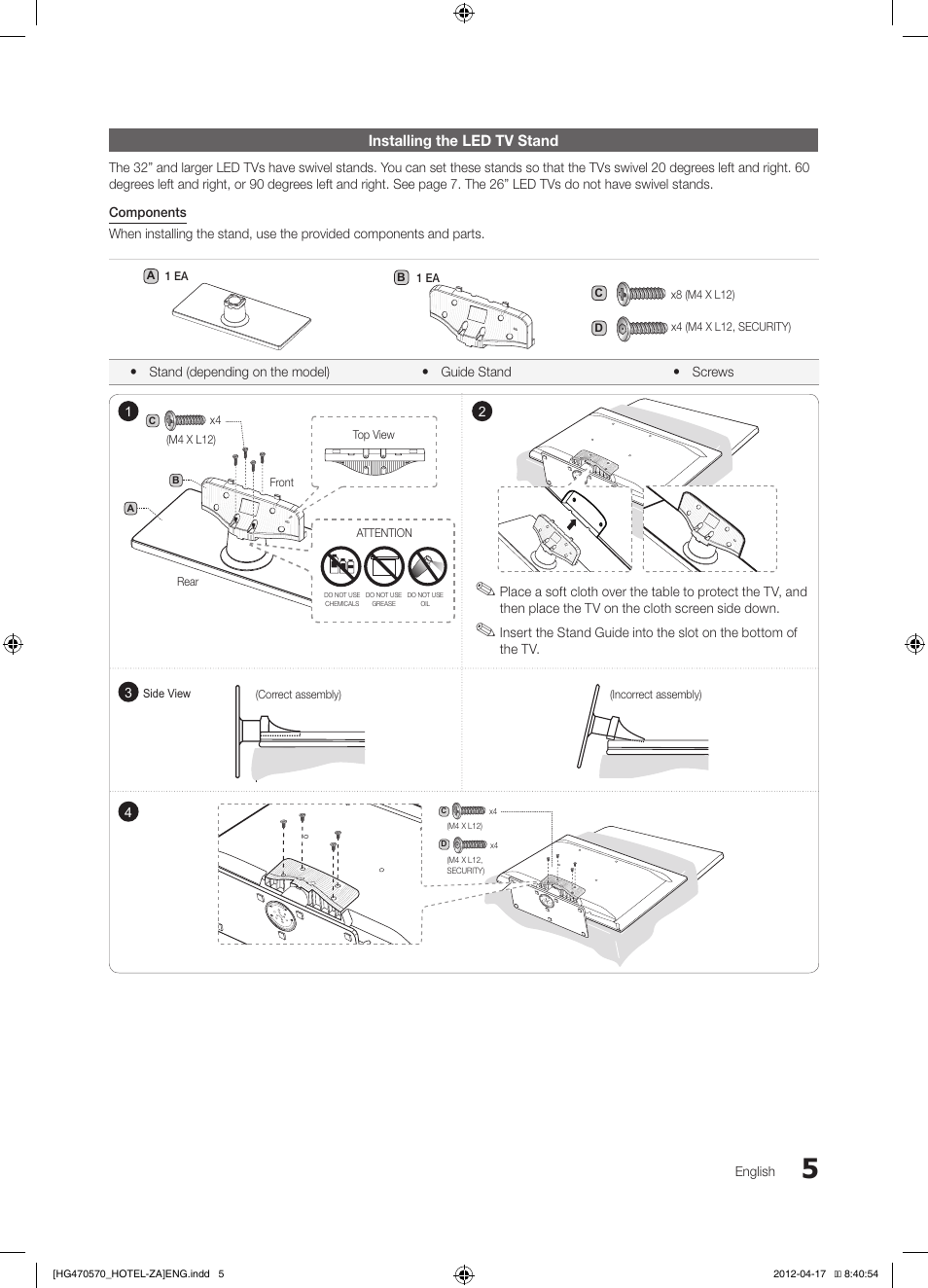 Samsung HG32NA470PFXZA User Manual | Page 5 / 43