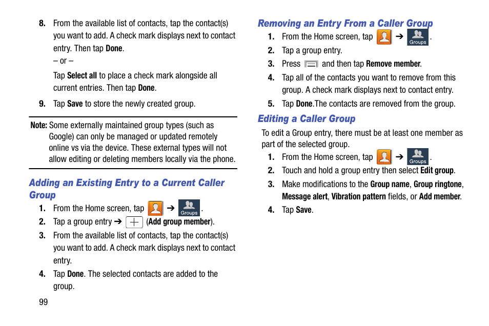 Samsung SGH-T999MBBTMB User Manual | Page 106 / 351