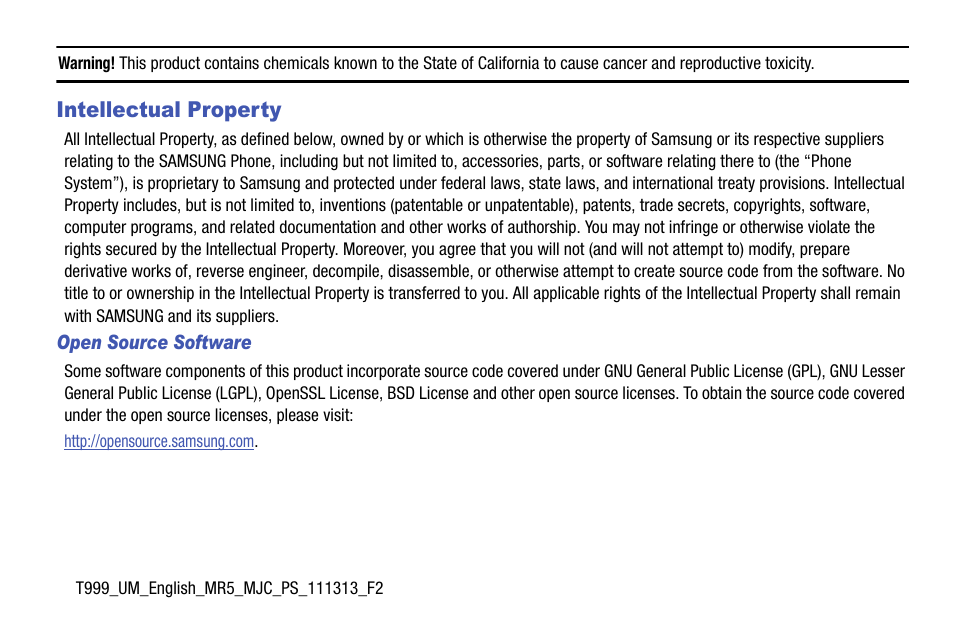 Samsung SGH-T999MBBTMB User Manual | Page 2 / 351