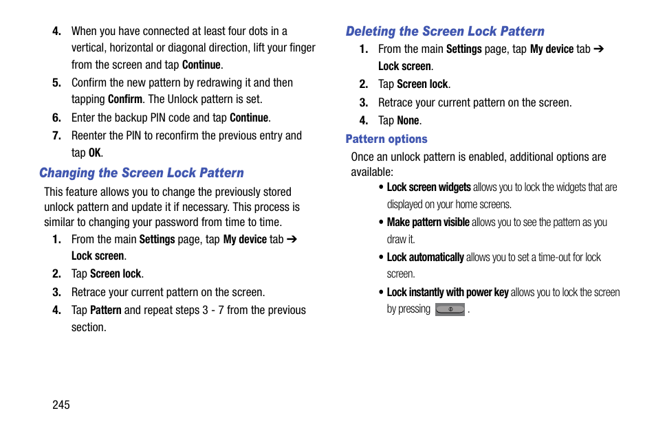 Samsung SGH-T999MBBTMB User Manual | Page 252 / 351