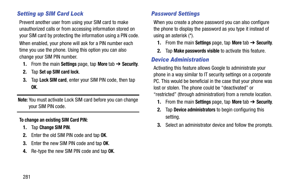 Samsung SGH-T999MBBTMB User Manual | Page 288 / 351