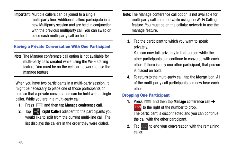 Samsung SGH-T999MBBTMB User Manual | Page 72 / 351