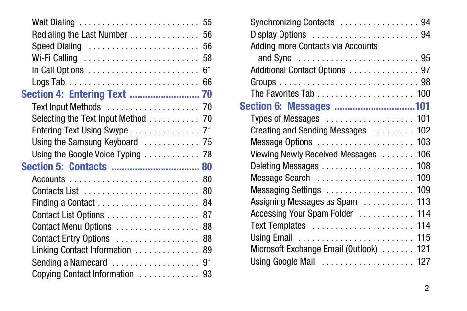 Samsung SGH-T999MBBTMB User Manual | Page 9 / 351