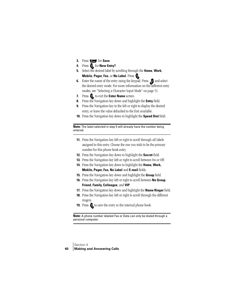 Samsung SPH-A460ZSABMC User Manual | Page 40 / 159