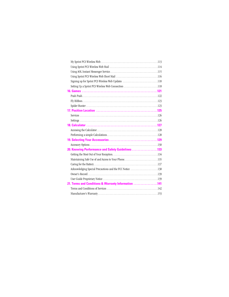 Samsung SPH-A460ZSABMC User Manual | Page 9 / 159