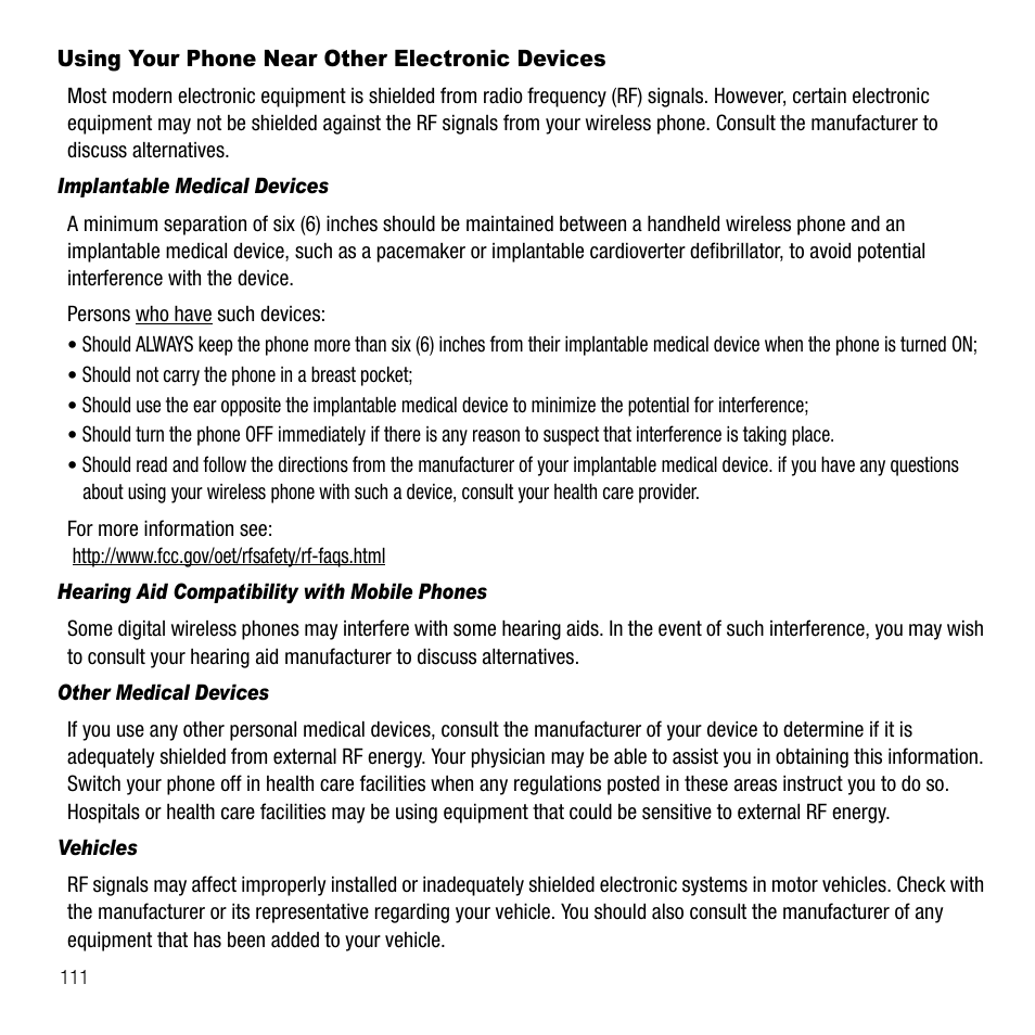 Samsung SGH-T109OGATMB User Manual | Page 114 / 128