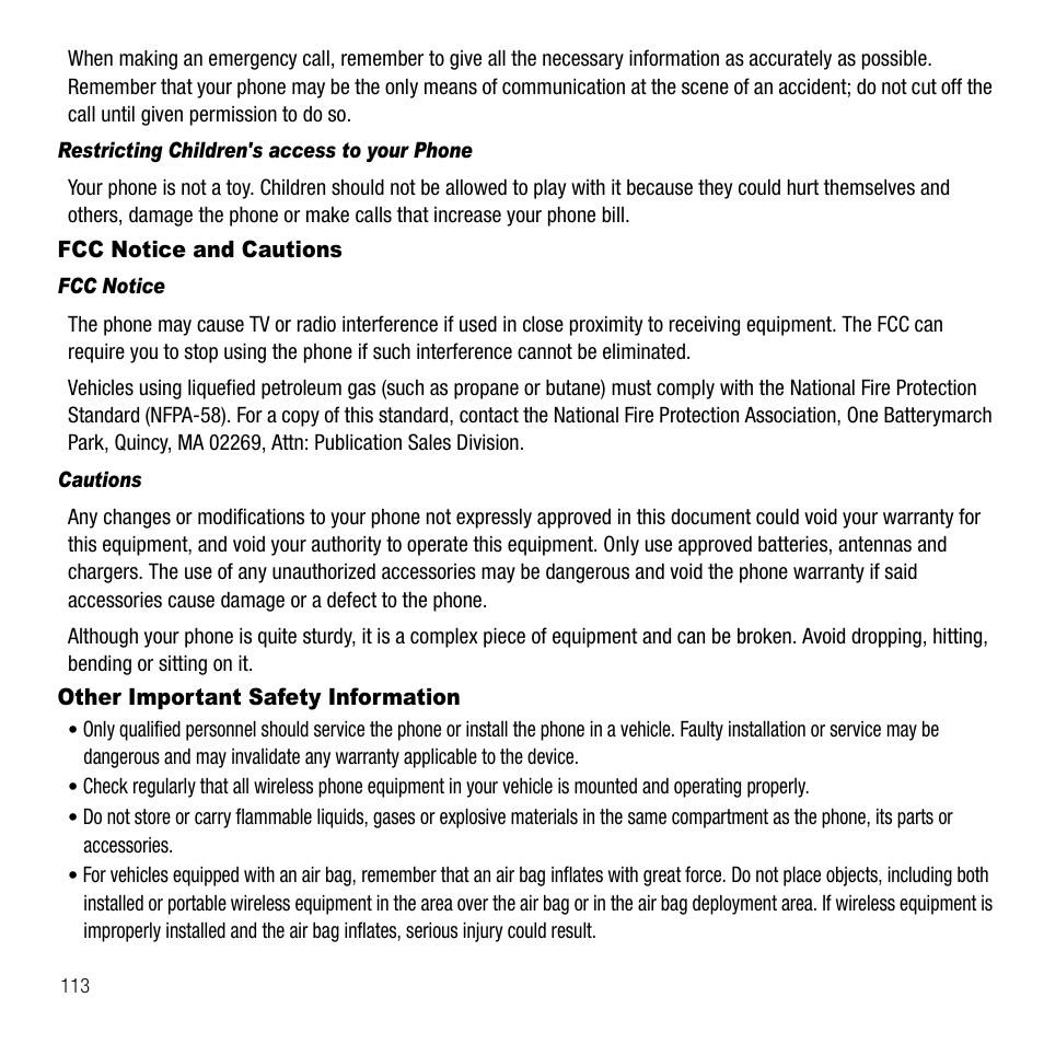 Samsung SGH-T109OGATMB User Manual | Page 116 / 128