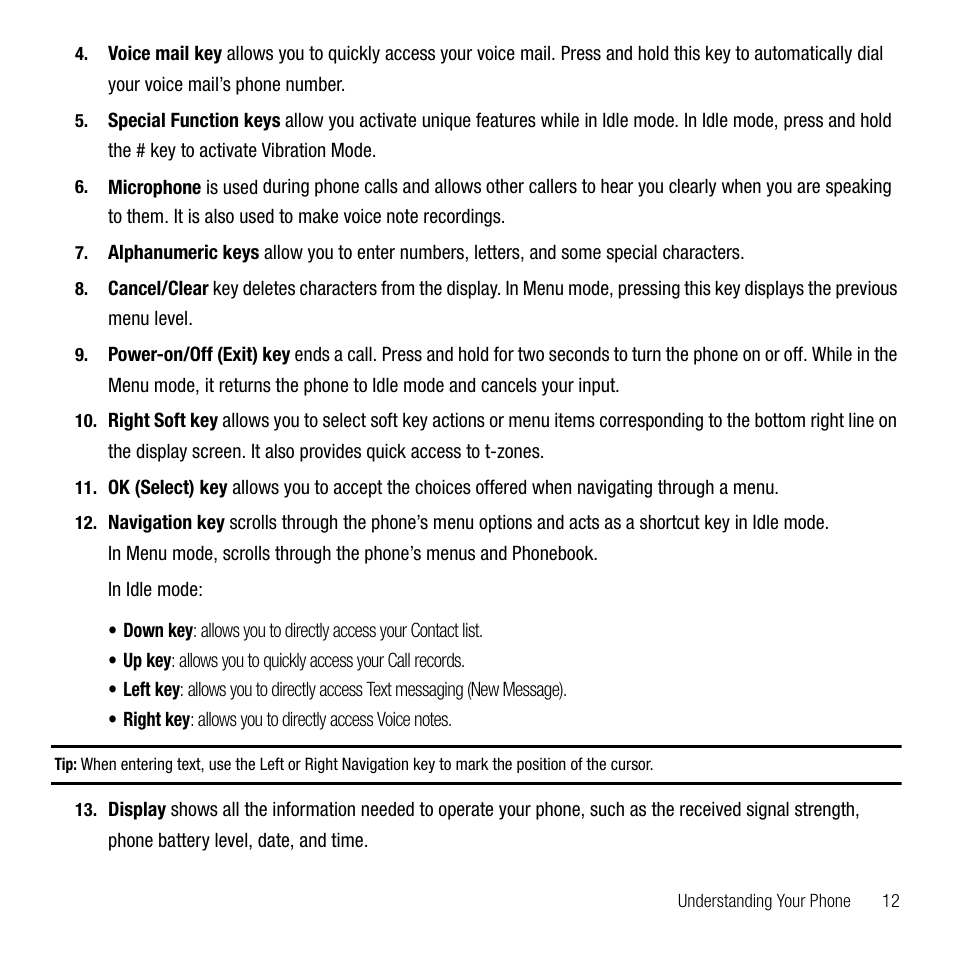 Samsung SGH-T109OGATMB User Manual | Page 15 / 128