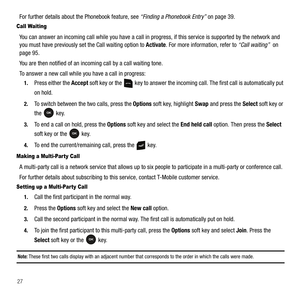 Samsung SGH-T109OGATMB User Manual | Page 30 / 128