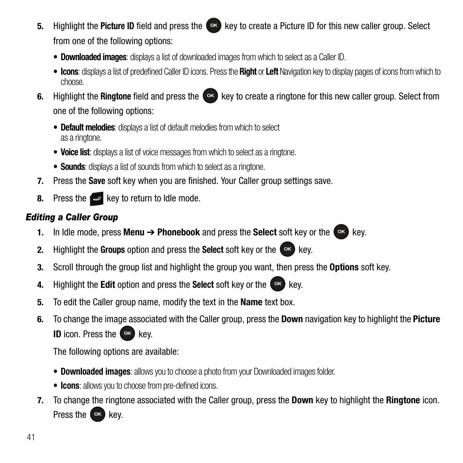 Samsung SGH-T109OGATMB User Manual | Page 44 / 128